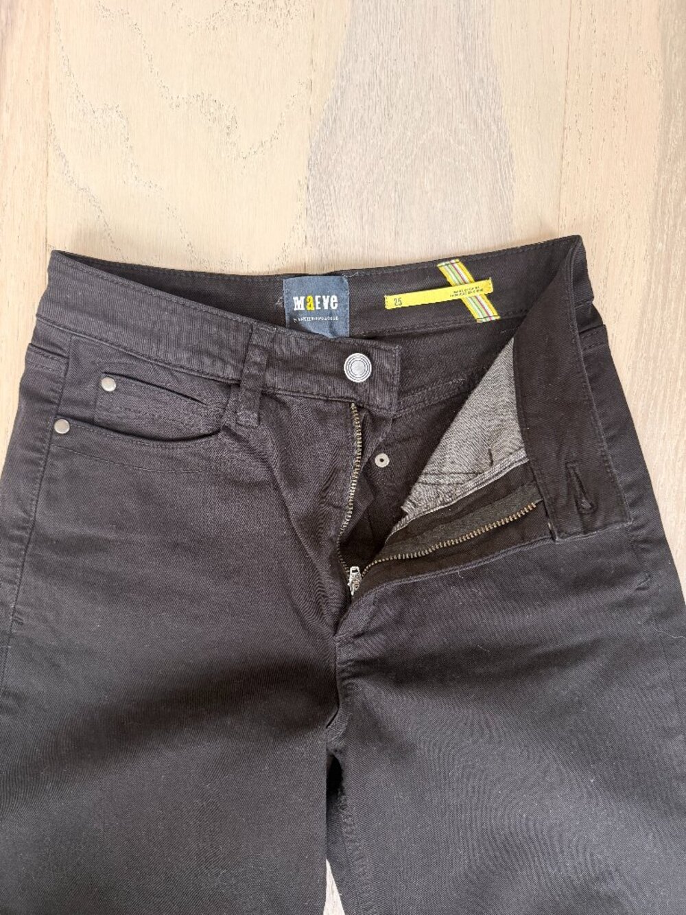 Maeve, Anthropologie Size: 25, black